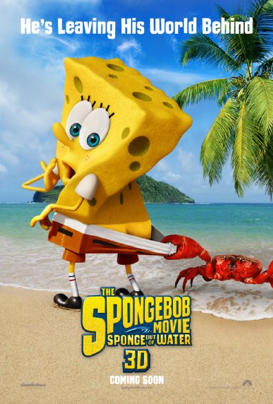 SpongeBob - Fuori dall'acqua: il poster internazionale del film