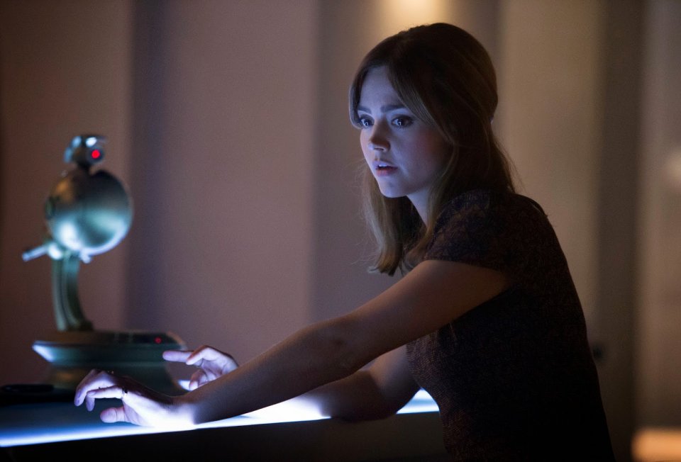 Doctor Who: l'attrice Jenna-Louise Coleman in Dark Water