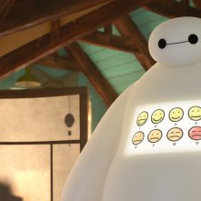 Big Hero 6: il nostro eroe bianco in una scena del film animato