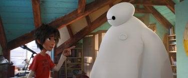 Big Hero 6: una scena tratta dal film d'animazione della Disney Pixar