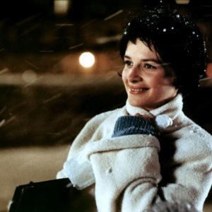 Juliette Binoche in una scena de Gli amanti del Pont-Neuf