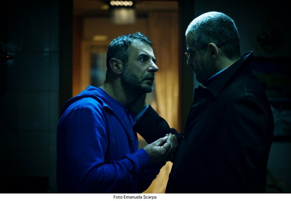 Fortunato Cerlino in una scena di Gomorra - la serie, prima stagione