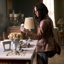 La protagonista Jennifer Lawrence in Hunger Games: Il Canto della Rivolta - Parte 1