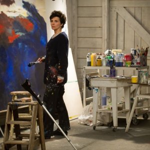 Words and Pictures: Juliette Binoche professoressa d'arte in una scena del film