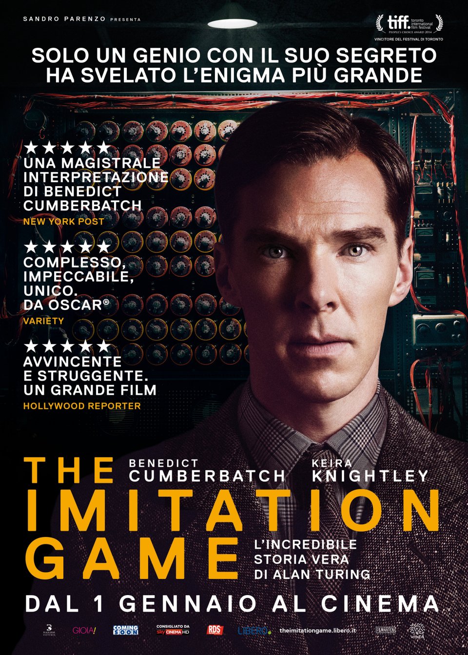 The Imitation Game - poster esclusivo italiano del film!