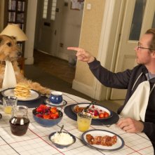 Un'occasione da Dio: Simon Pegg fa colazione insieme la suo cane