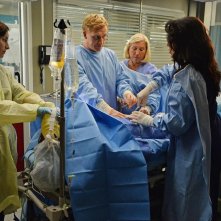 Grey's Anatomy: Kevin McKidd e Sara Ramirez in una scena dell'episodio intitolato Don't Let's Start