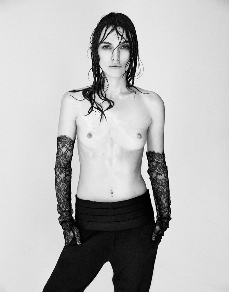 Keira Knightley in topless su Interview