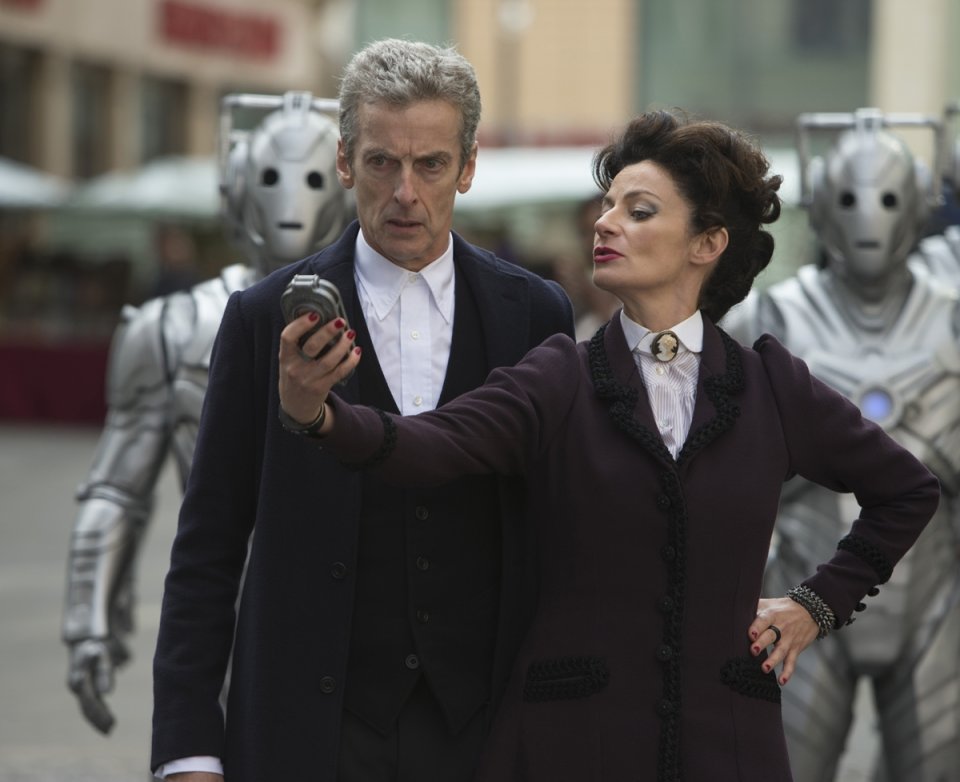 Doctor Who: Peter Capaldi e Michelle Gomez nella puntata intitolata Death in Heaven