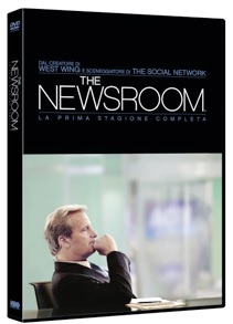 la cover DVD di The Newsroom - Stagione 1
