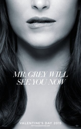 Cinquanta sfumature di grigio: un sensuale poster del film