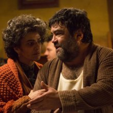 Ogni maledetto Natale: Francesco Pannofino con Laura Morante in una scena