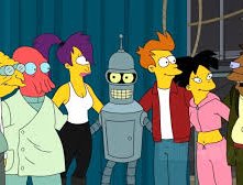 Simpsorama: un momento tratto dal crossover tra I Simpson e Futurama