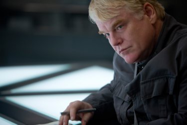 Philip Seymour Hoffman in Hunger Games: Il Canto della Rivolta - Parte 1