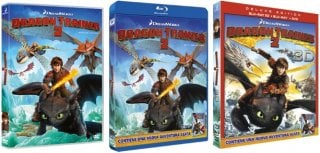 Le cover homevideo di Dragon Trainer 2