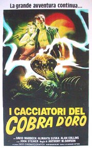 Locandina di I cacciatori del cobra d'oro