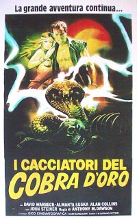 Locandina di I cacciatori del cobra d'oro