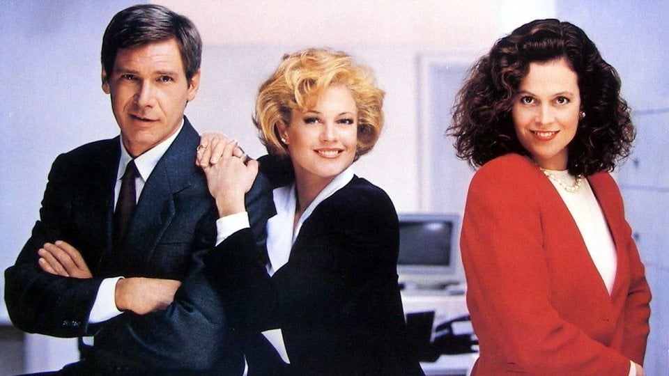 Una donna in carriera: Harrison Ford, Melanie GRiffith e Sigourney Weaver