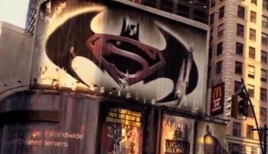 Batman v Superman: il giallo del manifesto in I Am Legend