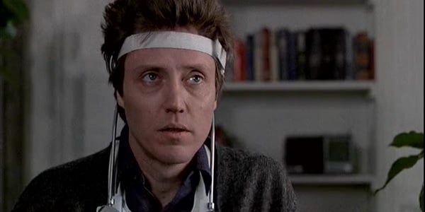 Christopher Walken in una scena de La zona morta