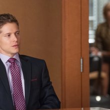 The Good Wife: gli attori Matt Czuchry e Christine Baranski nella puntata intitolata The Trial