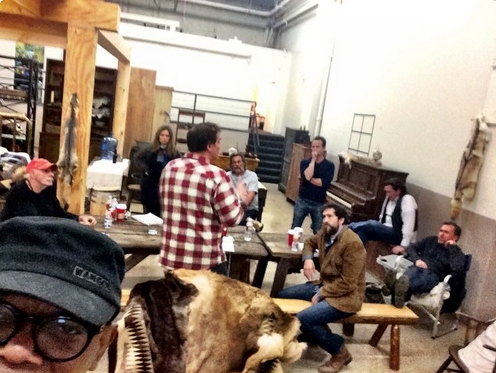 The Hateful Eight: Samuel L. Jackson svela su Twitter una foto del backstage