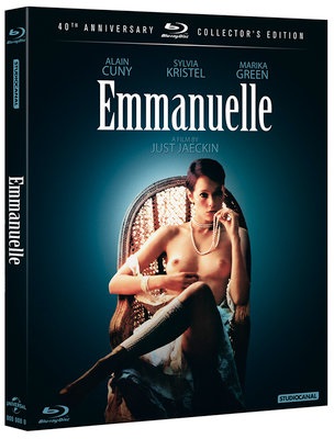 La cover del blu-ray di Emmanuelle - 40° anniversario