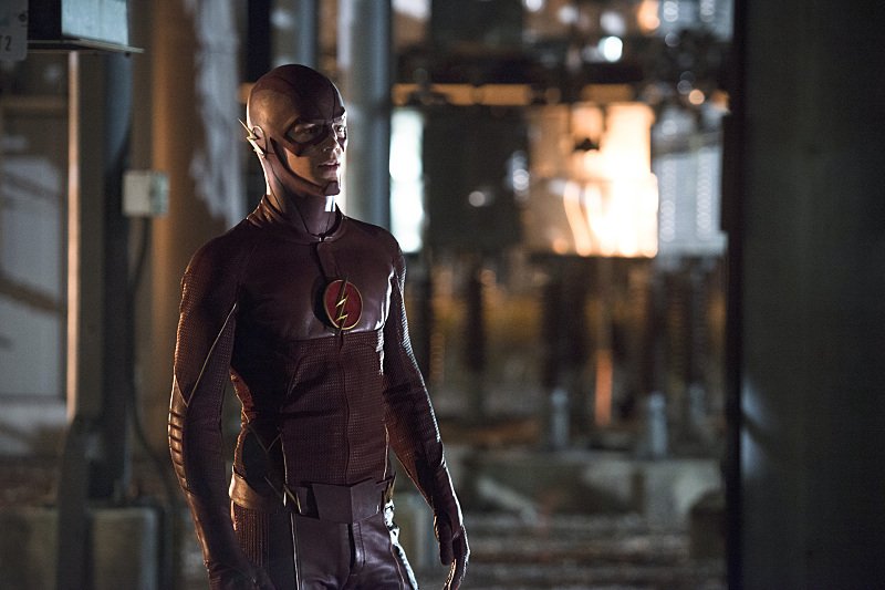 The Flash: l'attore Grant Gustin interpreta Barry Allen nella puntata Power Outage