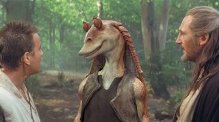 Star Wars: Episode I - Jar Jar Binks con i cavalieri Jedi