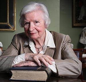 La scrittrice P.D. James