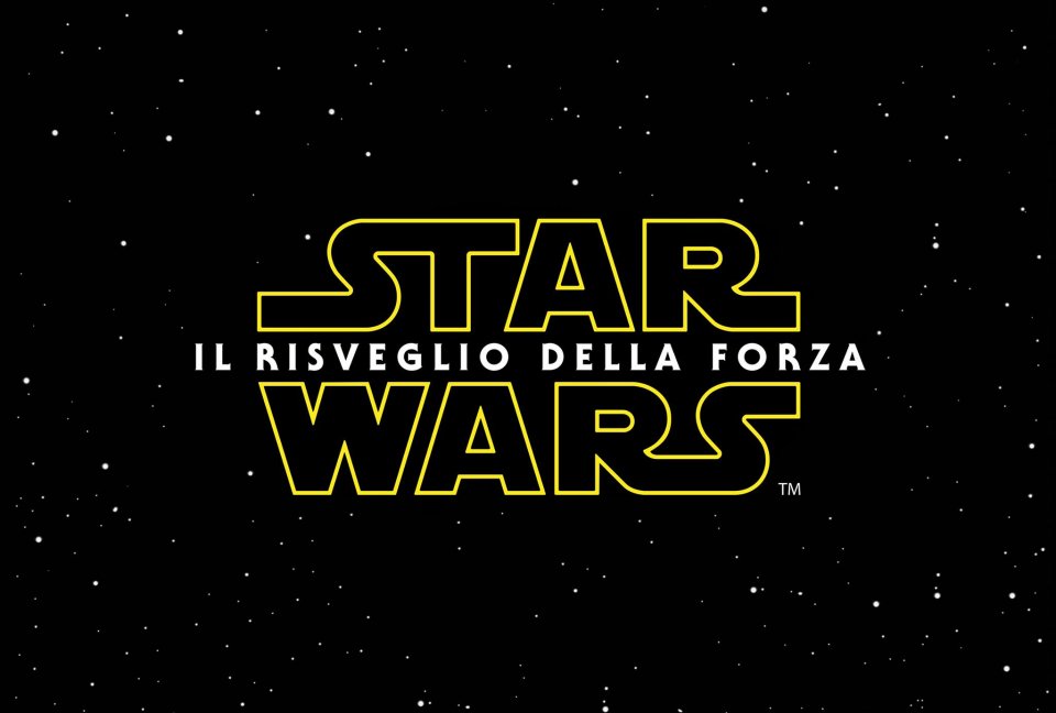 Star Wars: il risveglio della forza - logo italiano