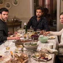 The Affair: Colin Donnell, Joshua Jackson e Ruth Wilson in una scena dell'ottava puntata