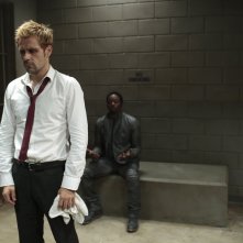 Constantine: Matt Ryan e Hardold Perrineau in Rage of Caliban