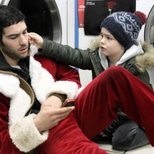 Tahar Rahim con Victor Cabal in una scena di Un amico molto speciale