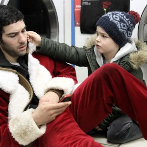Tahar Rahim con Victor Cabal in una scena di Un amico molto speciale