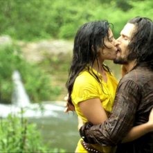 The Perfect Husband: Gabriella Wright e Bret Roberts in una scena del film di Lucas Pavetto