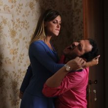 Non c’è 2 senza te: Belén Rodriguez e Fabio Troiano in una scena del film