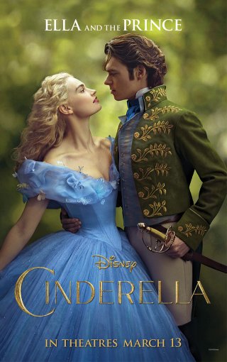 Cenerentola: Lily James e Richard Madden nel poster