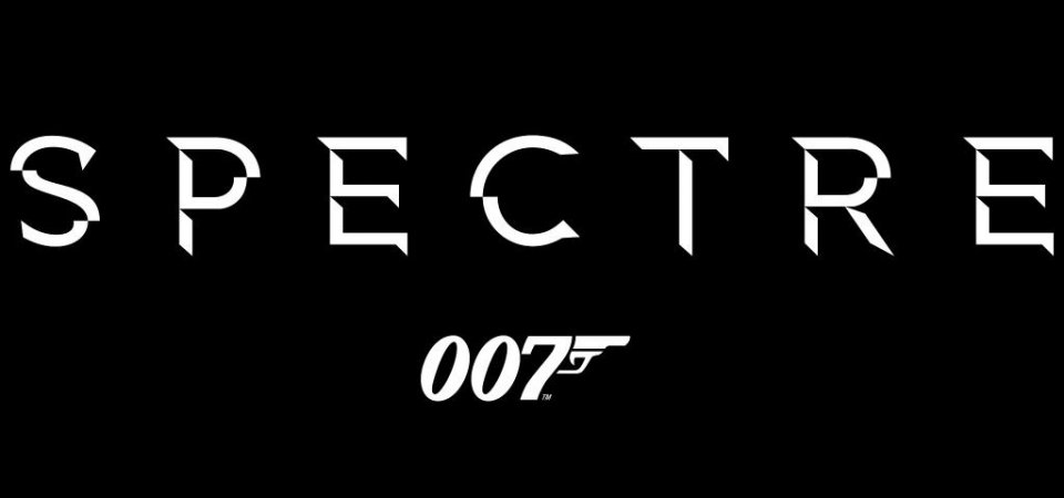 Spectre - il logo del film di 007