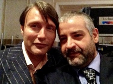 Hannibal, terza stagione - Fortunato Cerlino con Mads Mikkelsen