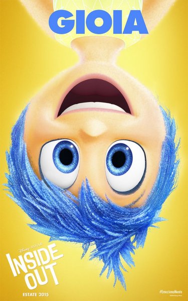 Inside Out: il character poster italiano di Gioia