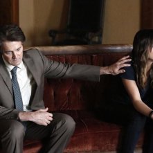 Agents of S.H.I.E.L.D.: Kyle MacLachlan e Chloe Bennet in una scena dell'episodio What They Become