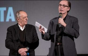 Dario Argento al Courmayeur Noir in Fest 2014 insieme a Jeffery Deaver