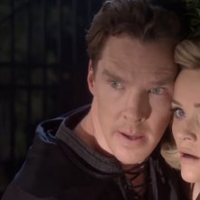 Benedict Cumberbatch e Reese Witherspoon nel corto '9 kisses'