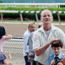 St. Vincent: Bill Murray e Jaeden Lieberher all'ippodromo in una scena