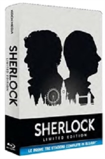 La cover homevideo di Sherlock - Stagioni 1-3