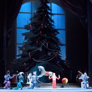 Il Balletto del Bolshoi di Mosca: Lo Schiaccianoci, un'immagine della pièce in diretta dal Bolshoi di Mosca