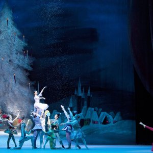 Il Balletto del Bolshoi di Mosca: Lo Schiaccianoci, un'immagine del balletto in diretta dal celebre teatro russo