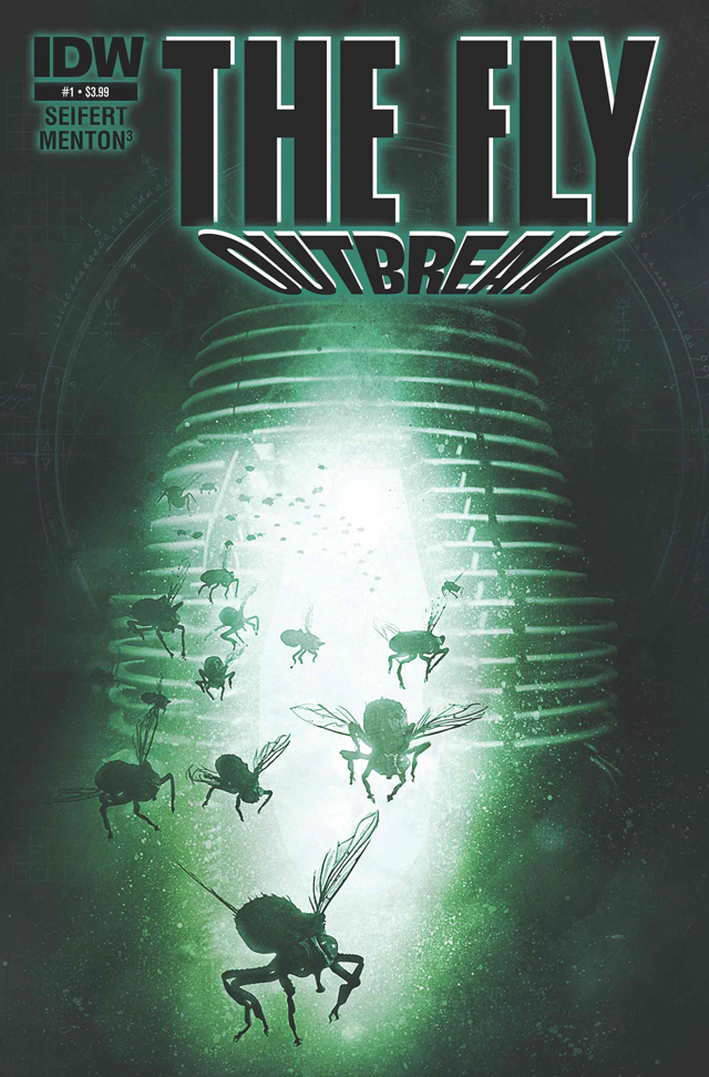 La mosca: la copertina della miniserie ispirata al film