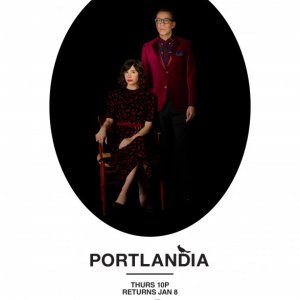 Un manifesto per la serie Portlandia